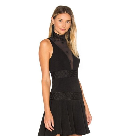 NWT Cinq a Sept Black Concordia Dress Size 8 - Picture 12 of 13